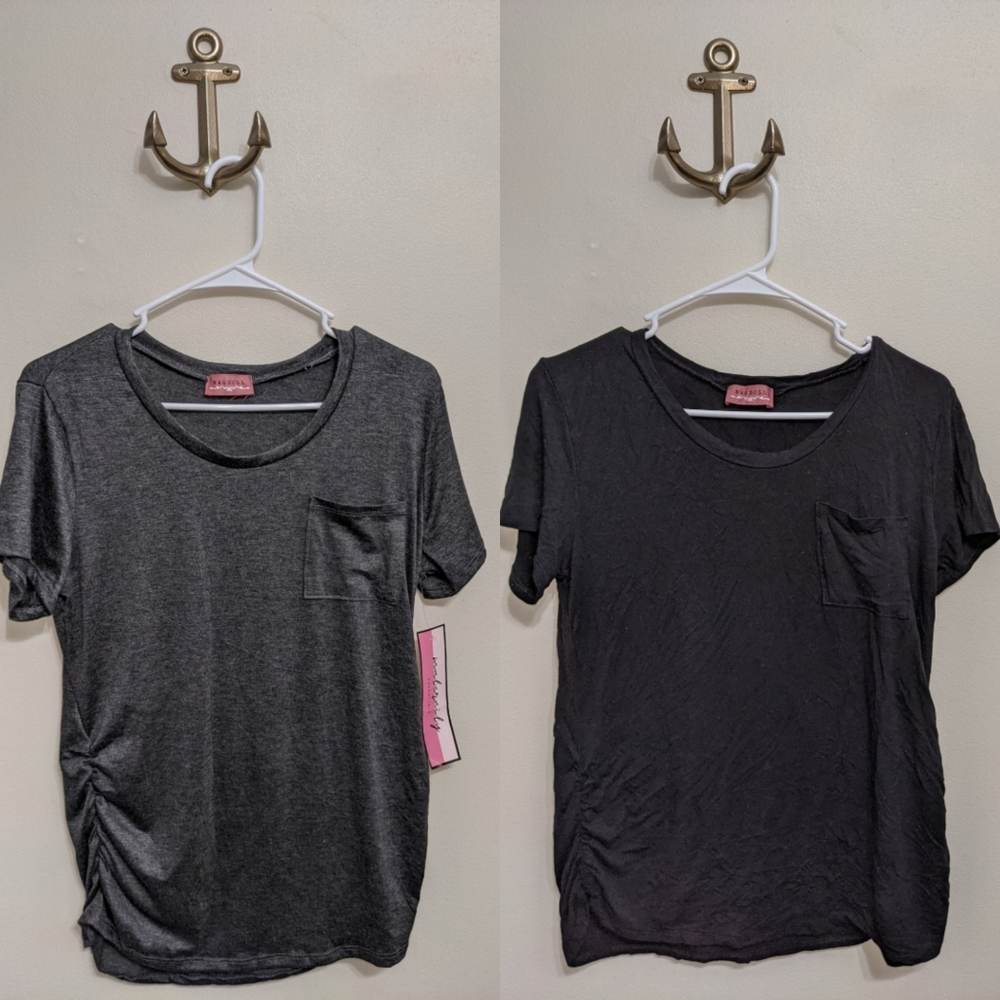 2 Medium Maternity shirts